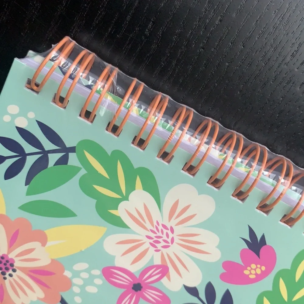 Steel Mill & Company Mini Notebook in Mint Floral